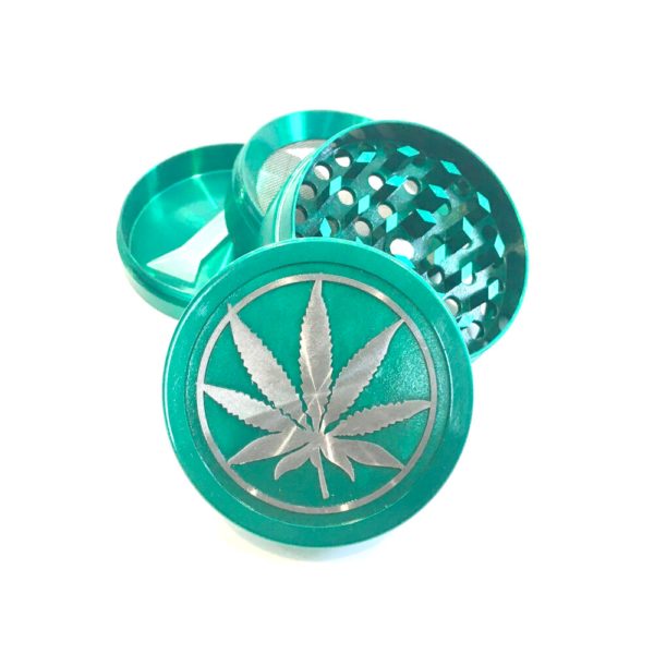 Pot Leaf Grinder - The Kind Center