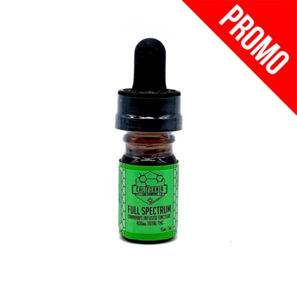 California Dab Company - Full Spectrum Tincture 400mg Promo MUST BUY ...